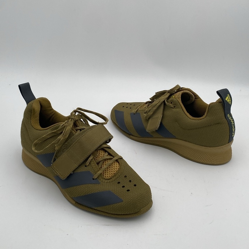 adidas Adipower sneakers 7.5YYJ Weightlifting 2 'Wild Moss' gray Athletic shoes